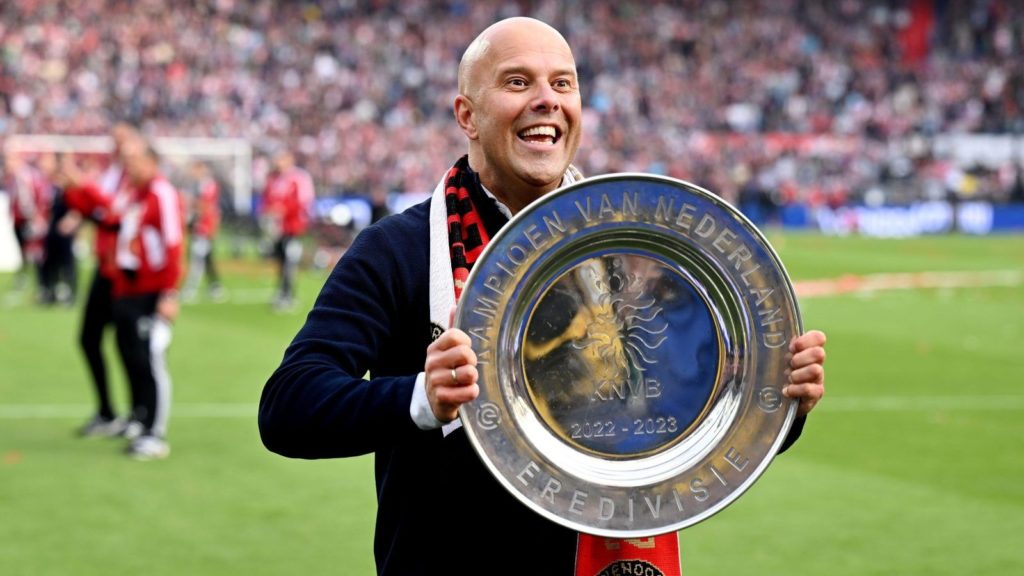 Arne Slot, Won 2022-23 Eredivisie Title for Feyenoord