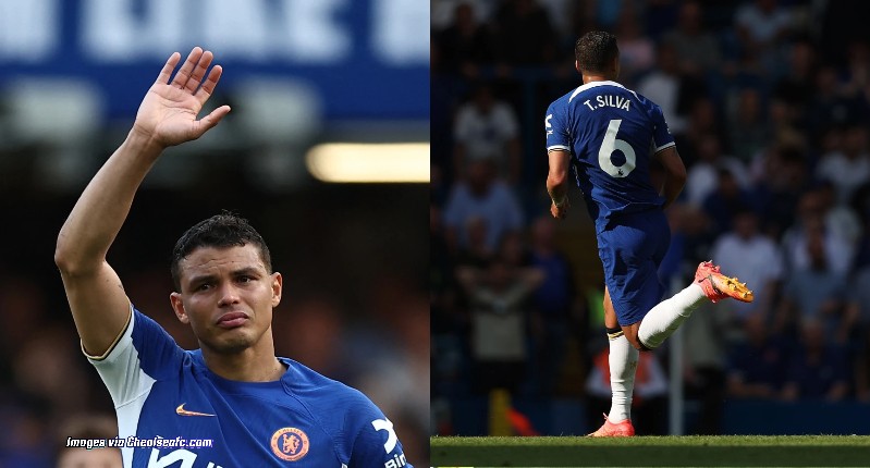 Chelsea Legend Thiago Silva Bids Emotional Farewell Photo Via Chelseafc.com