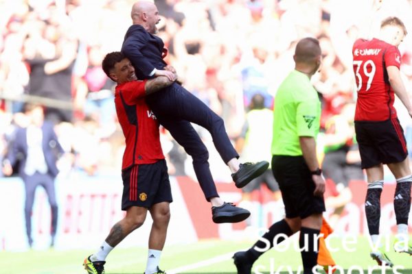 Manchester United Triumphs Over Manchester City with 2-1 Victory in FA Cup Final