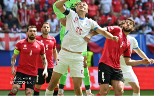 Georgia and Czechia Battle to Thrilling 1-1 Draw in Euro 2024 Group Stage