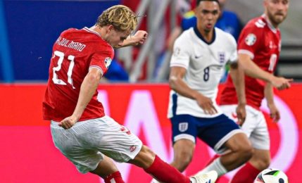 Lackluster England was held to 1:1 draw by Denmark in Euro 2024 group C match