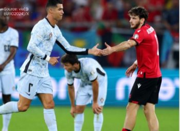 Georgia Shocks Portugal 2-0 in Euro 2024 Qualifier: Early Goal and VAR Drama Seal Historic Win