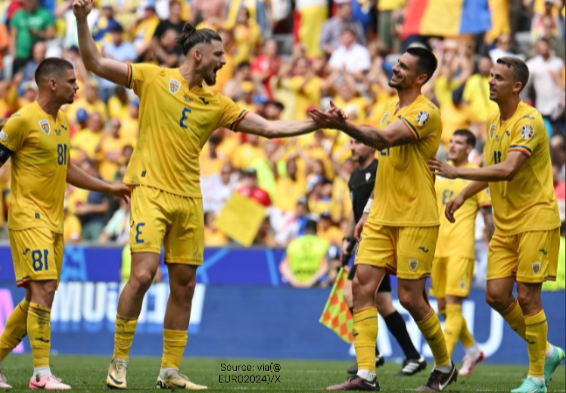 Romania Cruise Past Ukraine 3-0 in Euro 2024 Masterclass - Stanciu and Dragus Goals Seal Hard-Fought Group Victory