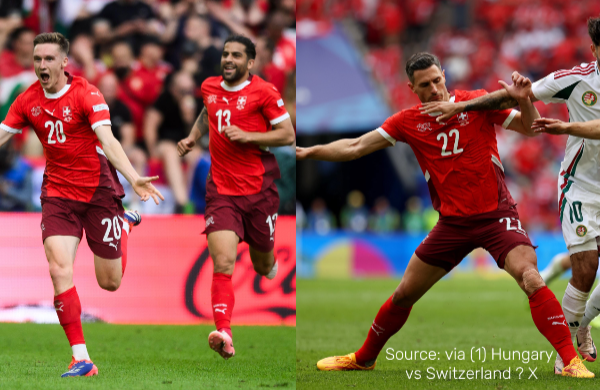 "Switzerland Shine in Budapest: Dominant Display Secures Crucial 3-1 Away Victory over Hungary"