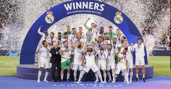 Serial Winner Real Madrid Also Qualifies by Default- Photo Via realmadrid.com