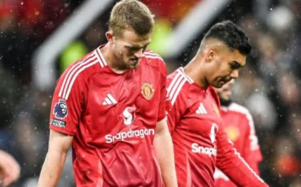 Manchester United Humiliated by Tottenham at Old Trafford as Bruno Fernandes Sent Off