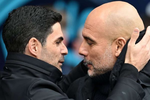 Mikel Arteta Offers Olive Branch After Pep Guardiola Declares ‘War’ on Arsenal