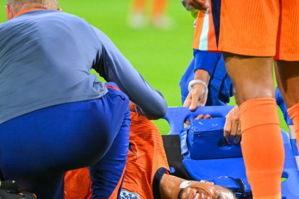 Nathan Ake Stretchered Off in Tears During Netherlands vs Germany