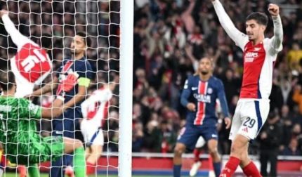 Arsenal's Dominant Display Shakes PSG's Confidence