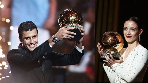 Rodri and Aitana Bonmati Clinches the 2024 Ballon d'Or