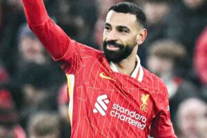 Mohamed Salah Hits 50th European Goal for Liverpool