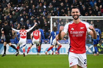 Leicester 0-2 Arsenal: Mikel Merino’s Brace Secures Vital Win for Gunners