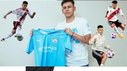 Claudio Echeverri Joins Manchester City: A New Argentine Star in the Making