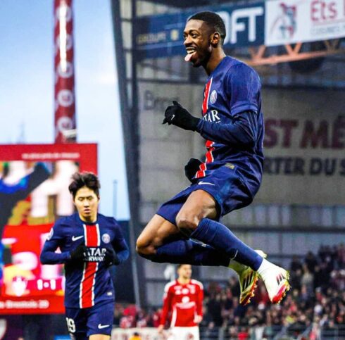 Unstoppable Dembélé Propels PSG to 3-0 Victory Over Brest in Champions League Playoff