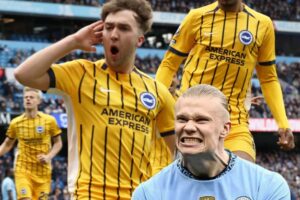 Manchester City Held to 2-2 Draw by Brighton at Etihad Stadium