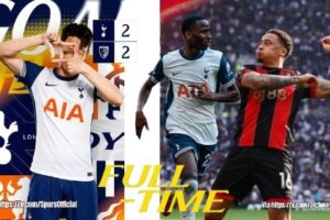 Tottenham Hotspur vs. Bournemouth: A Tale of VAR Drama, Woodwork Woes, and a Late Comeback