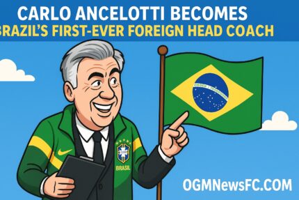 Historic Move: Carlo Ancelotti to Lead Brazil as First-Ever Foreign Head Coach from May 26, 2025