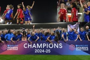 Chelsea Women's Team Clinch Sixth Straight WSL Title in Gritty Win Over Manchester United