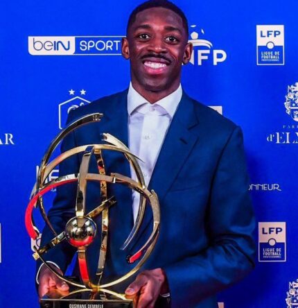 Dembele Crowned Ligue 1 Player of the Year as PSG Sweep UNFP Awards