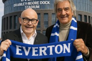 HILL DICKINSON STADIUM: EVERTON UNVEILS NAME OF NEW BRAMLEY-MOORE DOCK HOME AFTER LANDMARK SPONSORSHIP DEAL