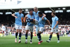 Manchester City Book Champions League Place with Win at Fulham