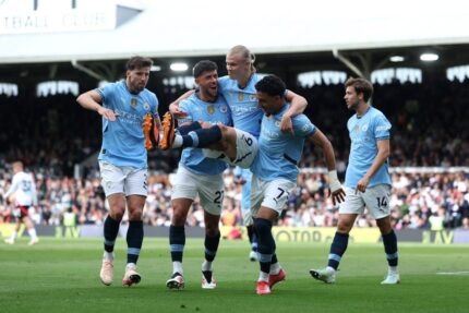 Manchester City Book Champions League Place with Win at Fulham