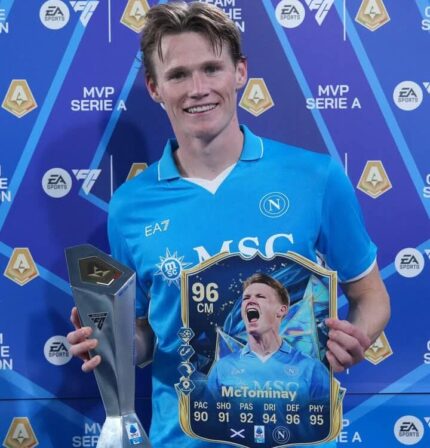 NAPOLI HERO SCOTT MCTOMINAY WINS SERIE A MVP AWARD