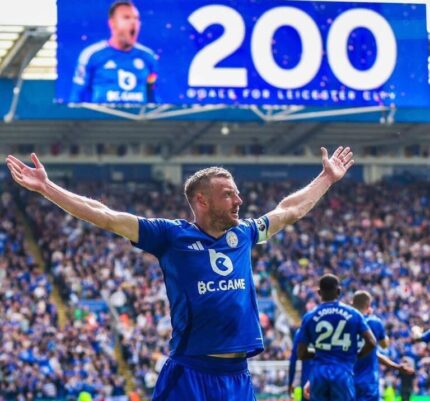 Vardy Says Goodbye to 'The Club I Love': Leicester Legend Bids Farewell After 500 Games, 200 Goals