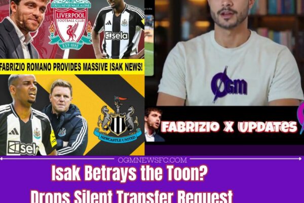 Newcastle’s Crown Jewel Wants Out — Alexander Isak Flirts with Liverpool Amid Díaz Sale Rumors