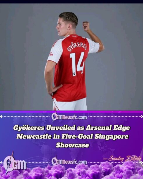 Gyökeres Unveiled as Arsenal Edge Newcastle 3–2 in Singapore Thriller