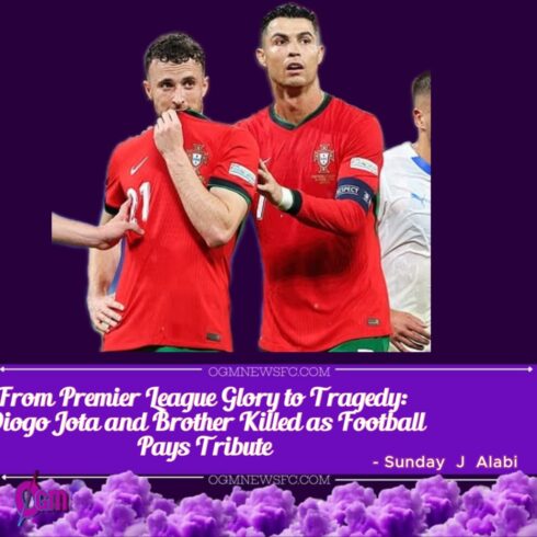 Football Mourns: Diogo Jota and Brother Killed in Car Crash as Arne Slot, Cristiano Ronaldo Lead Heartfelt Tributes