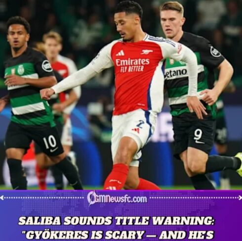 SALIBA BACKS GYÖKERES TO FIRE ARSENAL TO PREMIER LEAGUE GLOR