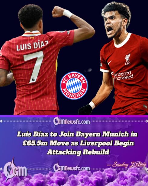 Luis Díaz Set for Bayern Switch as Liverpool Accept €75m Offer