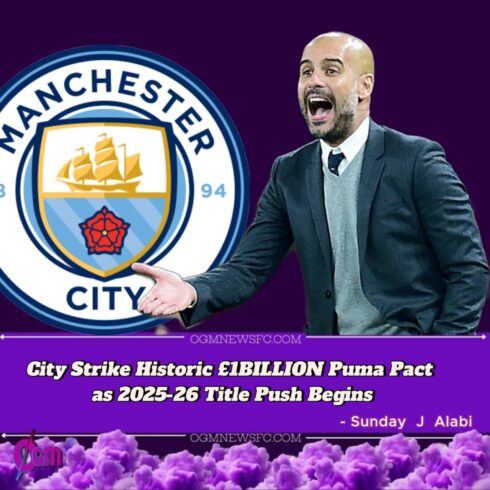Manchester City Seal £1BILLION Puma Deal in Premier League's Biggest Ever Sponsorship