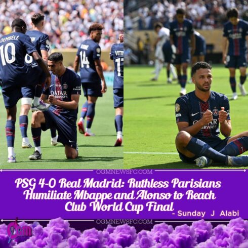 PSG 4-0 Real Madrid: European Champions Humiliate Mbappe and Alonso to Cruise into Club World Cup Final