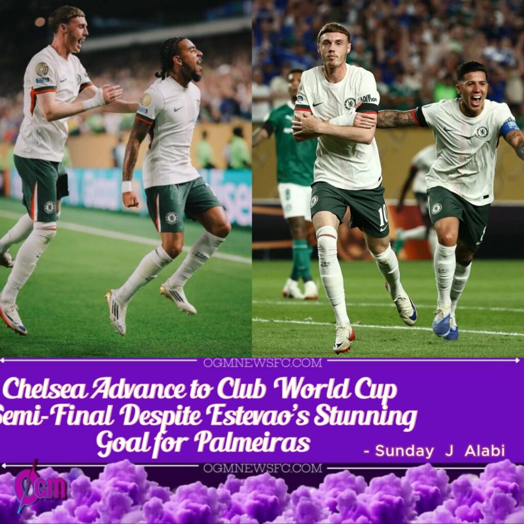Chelsea Edge Past Palmeiras to Book FIFA Club World Cup Semi-Final Spot as Future Star Estevao Shines