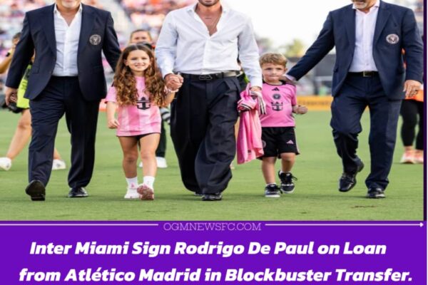 Rodrigo De Paul Joins Inter Miami: World Cup Star Unveiled in Style Ahead of Crucial MLS Run-In