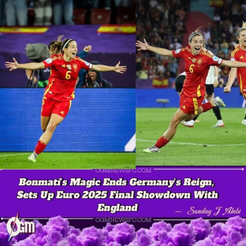 Bonmatí Breaks German Curse as Spain Reach First Women’s Euro Final