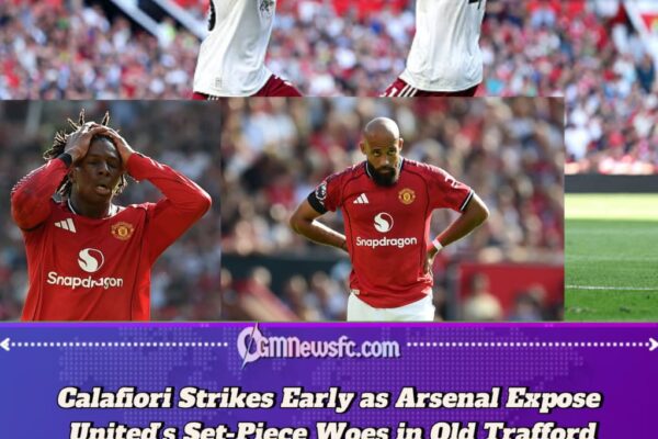 Arsenal Lay Down Title Marker with Gritty 1-0 Win Over Manchester United