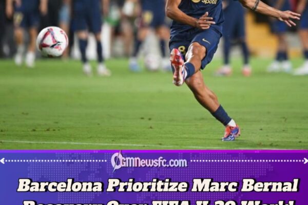 Barcelona Reject RFEF Request for Marc Bernal to Play at FIFA U-20 World Cup