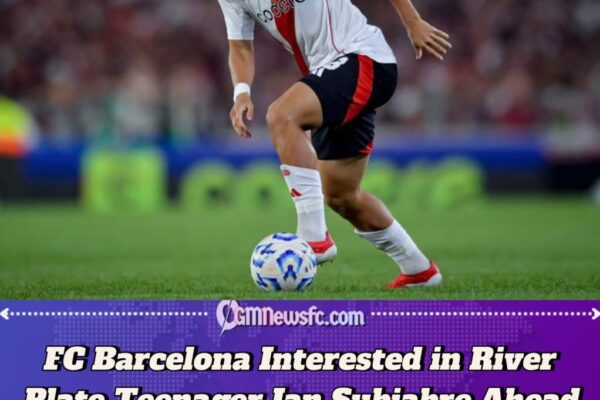 FC Barcelona Set Sights on River Plate Wonderkid Ian Subiabre With Contract Expiring in 2026