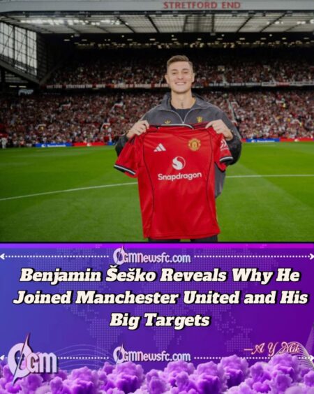 Benjamin Šeško Targets Big Revival as He Joins Manchester United in £74m Move