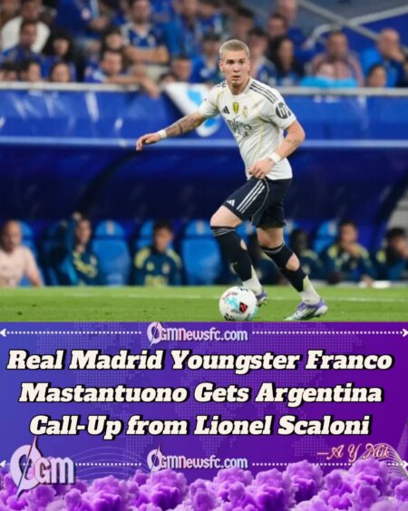 Franco Mastantuono Argentina Call-Up: Real Madrid Starlet Joins Scaloni’s Squad for World Cup Qualifiers