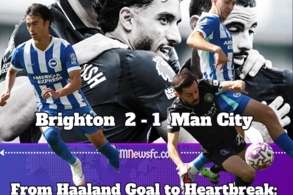 Brighton 2-1 Manchester City: Seagulls Soar as City's Perfect Start Crashes at the Amex