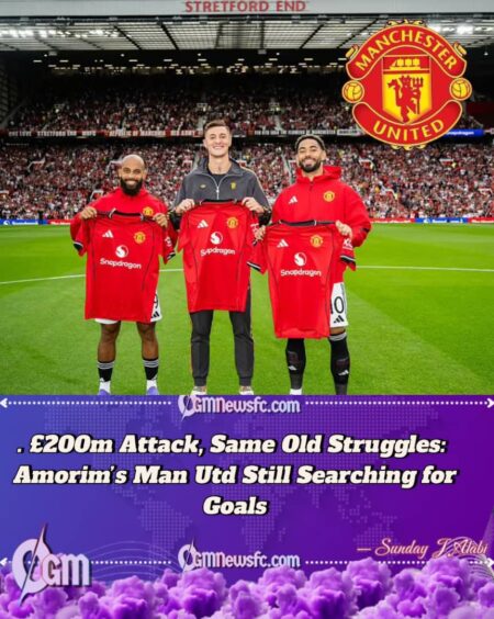 Manchester United’s £200m Attack Misfires as Amorim Faces Early Goal Drought