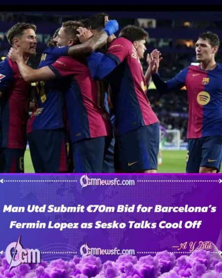 Manchester United Launch €70m Bid for Barcelona's Fermin Lopez as Red Devils Shift Focus from Sesko