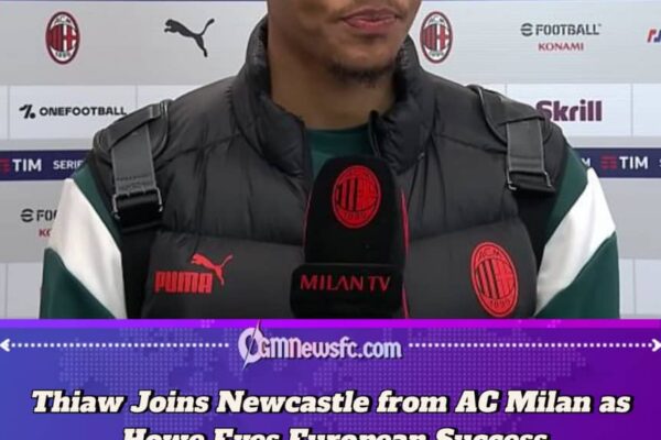 Newcastle Land £34.6m Malick Thiaw in Major Boost to Howe’s Defensive Plans