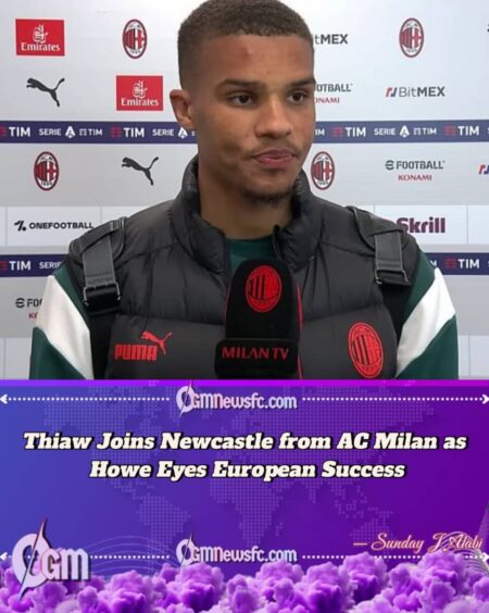 Newcastle Land £34.6m Malick Thiaw in Major Boost to Howe’s Defensive Plans