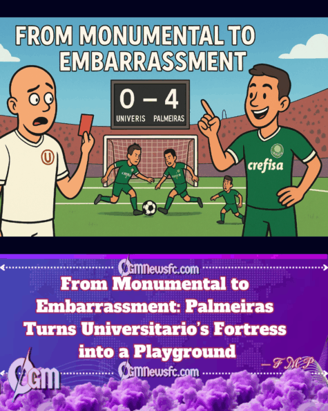 From Monumental to Embarrassment Palmeiras Turns Universitario’s Fortress into a Playground