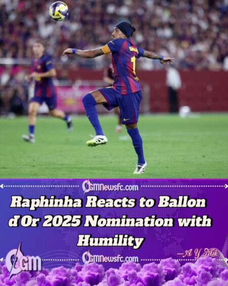 Raphinha Ballon d’Or 2025: Barcelona Star Speaks on Nomination and Future Goals